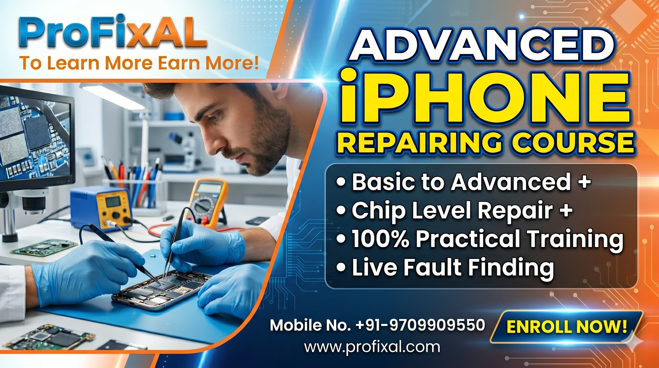 Advanced iPhone Repairing Course