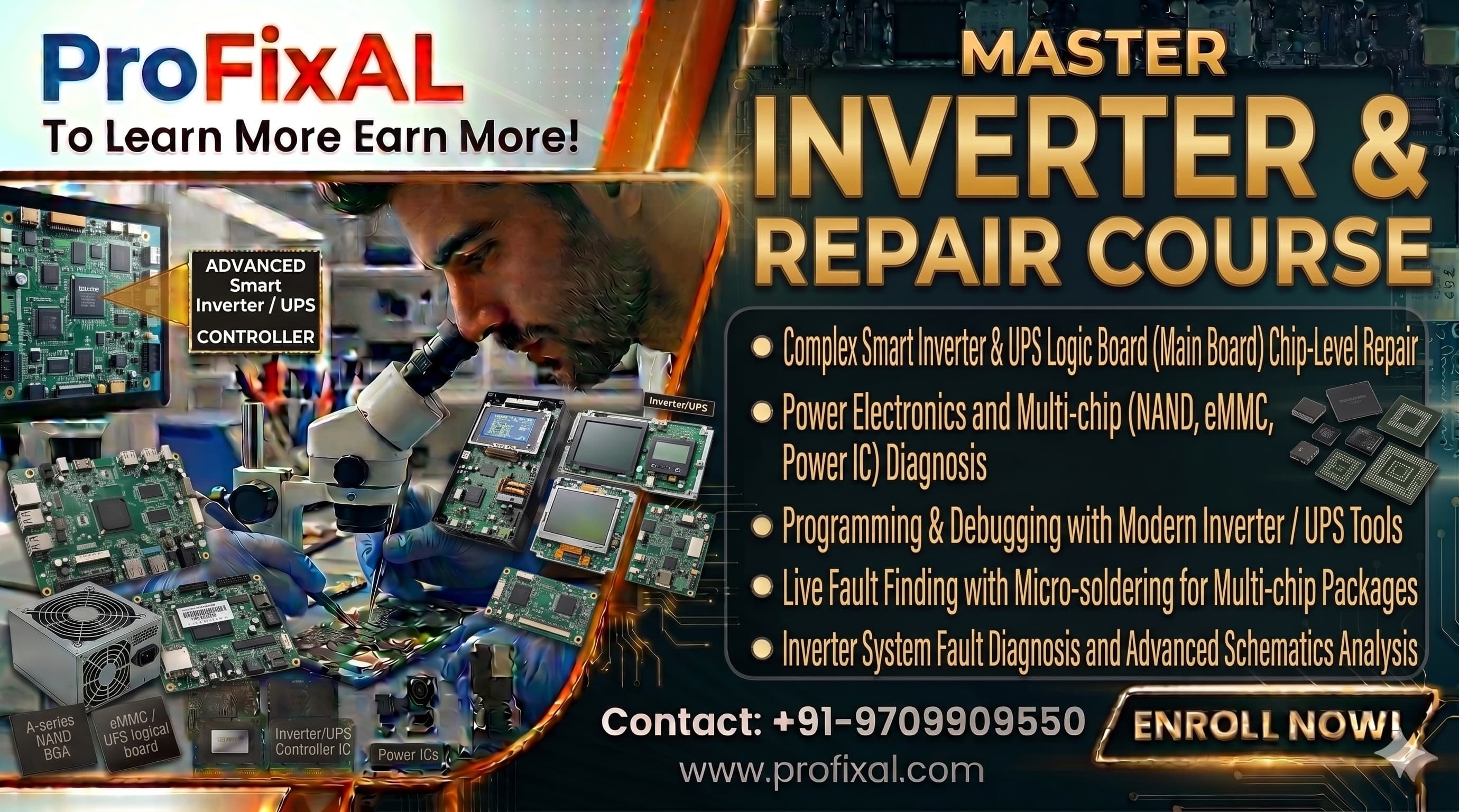 Inverter & UPS Repair Course